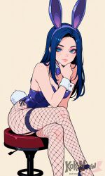 artist:kokomeow league_of_legends caitlyn_(league_of_legends) 1girl solo breasts large_breasts nipples areolae ass pussy nude completely_nude uncensored nsfw hentai blush curvy thick_thighs wide_hips thighs navel long_hair looking_at_viewer smile seductive open_mouth full_body high_resolution highly_detailed simple_background rule34 ai_generated patreon