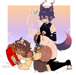 2boys anal animal_ears animal_humanoid animal_tail ass brown-haired_male brown_hair cat_ears cat_tail catboy chocolate_and_vanilla collar dark-skinned_femboy dark-skinned_male dark-skinned_sissy dark-skinned_sub dark-skinned_twink dark_skin dog_ears dog_tail dogboy doggy_style femboy femboysub fuwafa fuwafavt gay imximena83 interracial lego light-skinned_femboy light-skinned_male light_skin male male/male male_only one_eye_closed shizu_kurokami silly stockings tail thighhighs thighs toeless_legwear toy twink whitey_(artist) yaoi