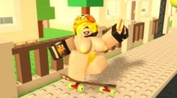 civilian (die of death) from die of death (roblox) by beesicle