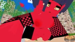 big_ass big_breasts cowgirl_position cum_inside doggy_style glowberryx kissing minecraft plap pov tagme vaginal_penetration video