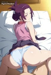 senjougahara hitagi from bakemonogatari by mystic maidens