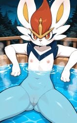cinderace from nintendo by zonoya (artist)