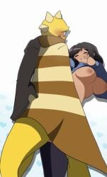 Blush, Blushing Male, Bottomless, Bottomless Female
