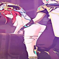 Aether (Genshin Impact), Genshin Impact, Nilou (Genshin Impact), Traveler (Genshin Impact)