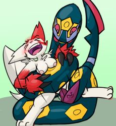 breasts claws female male neko3240 nintendo penetration pokémon_(species) pokemon pokemon_(species) pokemon_rse seviper straight vaginal_penetration video_games zangoose