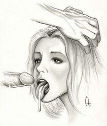 artist_request britney_spears celebrity cum_in_mouth faceless_male monochrome musician penis real_person tagme