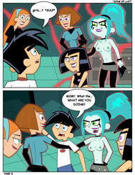 1boy 4girls black_hair brother_and_sister comic danny_fenton danny_phantom darkdp ember_mclain female ghost_girl goth green_eyes human interspecies jazz_fenton madeline_fenton male mind_control mother_and_daughter mother_and_son multiple_girls nickelodeon purple_eyes sam_manson straight_hair