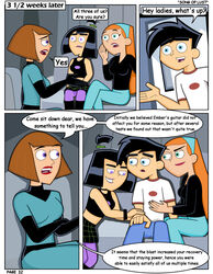 brother_and_sister comic danny_fenton danny_phantom darkdp female human jazz_fenton madeline_fenton male mind_control mother_and_daughter mother_and_son nickelodeon sam_manson straight_hair