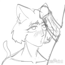 cat_ears cat_tail catgirl focus_on_penis focused oc original_character tagme video