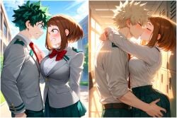 ai_generated angry angry_expression angry_face arguing ass ass_focus ass_grab bakugou_katsuki before_blowjob before_creampie before_cum before_oral before_paizuri before_sex big_ass big_breasts blonde-haired_male blonde_hair blush blushing boku_no_hero_academia breasts brown_eyes brown_hair cheating cheating_girlfriend cucked_by_bully cucked_by_friend cuckold cuckolding curvy curvy_body curvy_female fight french_kiss french_kissing grabbing_ass izuku_midoriya katsuki_bakugou kiss kissing love love_sex luxury moan moaning moaning_in_pleasure muscular muscular_male my_hero_academia netorare ntr ochako_uraraka pleasure pleasure_face pleasured saliva saliva_drip saliva_string saliva_trail shiny_skin short_hair spiky_hair u.a._school_uniform uraraka_ochako
