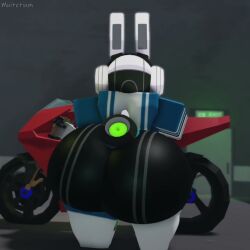 1girls anal anal_sex android ass ass_focus big_anus big_ass bunny_ears clapping_cheeks completely_nude enormous_ass exposed_ass gynoid huge_ass looking_at_viewer motorcycle muitetul project_turboblast puffy_anus roblox robot robot_girl screen_face shaking_ass shortstack tagme tempo_(project_turboblast) thick_thighs twerking video wide_hips