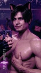 ai_generated animated big_penis cute cute_male dick gay leon_scott_kennedy male male_only resident_evil tagme video video_games