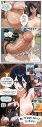 ai_generated artist_sirnrei balls_bigger_than_body balls_expansion bed body_growth_(enlargement) body_modification breast_expansion breast_growth_(enlargement) breasts_bigger_than_body breasts_bigger_than_head breasts_on_floor breasts_resting_on_ground comic futanari gigantic_balls gigantic_breasts gigantic_nipples gigantic_penis ground guild_master heavy_breasts hyper_balls hyper_breasts hyper_nipples hyper_penis immobile immobilization lactation long_nipples mega_lactation multiple_characters nipple_expansion nipple_play penis_bigger_than_body penis_bigger_than_head penis_expansion penis_growth_(enlargement) silvia_(character) stuck veiny_penis