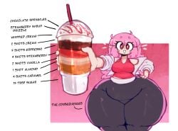 1girls ass ass_focus big_ass bottom_heavy chubby elise_(mysterydad) fat fat_ass female female_focus female_only fully_clothed giant_ass gigantic_ass huge_ass huge_hips huge_thighs hyper hyper_ass hyper_thighs massive_ass massive_thighs mysterydad overweight pink_hair round_ass smile solo thick_ass thick_thighs wide_hips