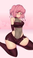 natsuki (doki doki literature club) from doki doki literature club by iang art