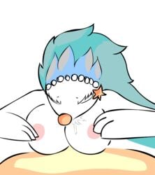 1boy 1girls 2017 3_fingers animated anthro areolae big_breasts big_eyes blue_eyes blue_hair blush breast_squish breasts cum cum_in_mouth cum_inside cum_on_breasts cute duo e-01 erection eyelashes fellatio female feral fur furry hair human humanoid_penis interspecies long_hair looking_at_viewer male mammal marine nintendo nipples nude open_mouth oral orgasm paizuri penetration penis pink_nipples pink_nose pink_pupils pinniped pokemon pokemon_sm primarina simple_background smile star straight tongue video_games white_background white_body white_fur white_skin