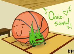 basketball_(bfdi) battle_for_dream_island battle_for_dream_island_again bfb bfdi bfdia fingering_pussy grassy_(bfdi) object_shows pussy pussy_juice