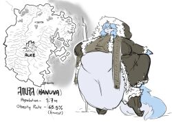 bbw big_breasts breasts female furry huge_breasts mexifurfoof obese overweight ssbbw thick_thighs wide_hips