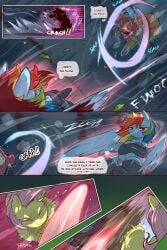 animal_genitalia animal_vulva blue_body blue_fur clothed clothed_feral clothing cold-blooded-twilight comic dialogue english_text equid equine equine_genitalia equine_vulva eyes_closed fan_character female feral fluttershy_(mlp) flying friendship_is_magic fur genitals group hair hasbro hi_res legwear long_hair male mammal mostly_nude motion_lines multicolored_hair my_little_pony mythological_creature mythological_equine mythology nude onomatopoeia outside pegasus pink_hair purple_eyes rainbow_dash_(mlp) rainbow_hair sound_effects talking_feral text thick_thighs thigh_highs thought_bubble vulva wings yellow_body yellow_fur