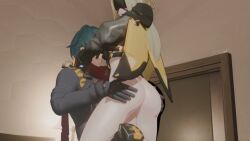 1boy 1girls animated ass_grab blonde_hair cheating cowgirl_position hi_res highres huge_ass huge_breasts kgf_kiko lecheryamoreva lighter_(zenless_zone_zero) long_hair penetration riding riding_penis sex sound tagme trigger_(zenless_zone_zero) vaginal_penetration vaginal_sex video zenless_zone_zero