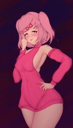 natsuki (doki doki literature club) from doki doki literature club by iang art