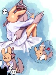 2boys 2furrys :3 :d :q anomaly bunny_ears doctor_coat first_porn_of_character furry furry_male furry_only gay gay_anal gay_male gay_sex hospital hospital_bed lazy silly tagme unknown_artist