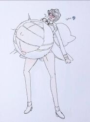 blue_eyes blue_eyes_female canon_pregnancy cyberiorr diantha_(pokemon) drooling hyper_pregnancy milf pokegirl pokemon pokemon_champion pokemon_xy pregnancy pregnant pregnant_belly pregnant_female pregnant_focus pregnant_milf wanting_sex white_dress