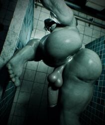 1boy 1monster 3d 3d_(artwork) anus anus_focus anus_outline anus_peek ass ass_bigger_than_head ass_focus ass_up balls ballsack bara big_ass big_ass_(male) big_balls big_butt big_butt_(male) big_penis biohazard bow butt butt_focus capcom completely_nude completely_nude_male dace_renders flaccid flaccid_bigger_than_erect flaccid_penis gay gay_male gray_body gray_skin gray_skinned_male hanging_balls hanging_penis hat hi_res high_resolution highres himbo huge_ass huge_balls huge_butt huge_cock huge_penis legs legs_open legs_up looking_at_viewer looking_back male male_focus male_only monster monster_boy monster_cock mr_x muscular muscular_ass muscular_male muscular_thighs nude nude_male resident_evil resident_evil_2 resident_evil_2_remake seductive seductive_male seductive_pose semi-erect showing_anus showing_ass showing_off showing_penis thick_ass thick_butt thick_penis thick_thighs tyrant veins veins_on_dick veiny_penis video_game_character video_games voluptuous voluptuous_body voluptuous_male