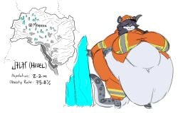 bbw big_breasts breasts female furry huge_breasts mexifurfoof obese overweight ssbbw thick_thighs wide_hips