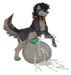 absurd_res cock_vore feral genitals hi_res its_just_patt male patt_(its_just_patt) penile penis solo vore