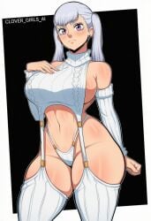 afrobull_(style) ai ai-created ai_art ai_assisted ai_generated big_ass big_breasts black_clover clover_girls_ai noelle_silva