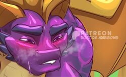 activision anthro anthrofied ass_up bandicoot breasts coco_bandicoot crash_bandicoot_(series) cynder doggystyle dr_awesomelbs dragon fanart_friday female from_behind_position genitals group group_sex hair hi_res male mammal marsupial muscular muscular_male mythological_creature mythological_scalie mythology nsfw penetration penis ponytail scalie scalie_on_furry sex spyro spyro_the_dragon threesome vulva wings