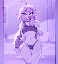 1girls 2d 3rdperson_iz bean_mel billy_butcher breasts bunny_ears bunny_girl female female_only large_breasts looking_at_viewer panties pink_eyes pink_hair solo solo_female white_fur