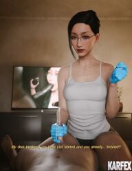 1boy 1girls 3boys 3d asian big_penis cheating cheating_girlfriend cheating_wife cuckold cuckolding dark-skinned_male dark_hair dark_skin fellatio female gloved_handjob gloves heels huge_balls huge_cock humiliation instant_loss_2koma interracial japanese japanese_female karfex legs light-skinned_male light_skin male netorare netorase ntr oral small_penis sph