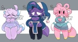 2d amphibian axolotl axolotl_girl cute female shortstack sleepysous tagme