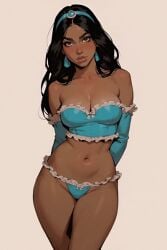 ai_generated aladdin aladdin_(1992_disney_film) animated arabian dance princess_jasmine