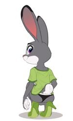 ass_focus black_panties bunny heels judy_hopps panties sexy_pose siroc thong zootopia