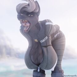 2girls age_difference animated anthro anthro_pred anthro_prey big_breastsfemale_pred female_prey glasses milf milf_pred oral_vore sound student_prey sunsetsasparilla tagme teacher_pred unwilling_prey video vore wolf wolf_pred