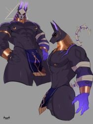 anubis fan art