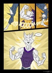 abs acommonmisconception anthro biceps canine male muscles muscular muscular_arms muscular_legs muscular_male muscular_thighs pecs