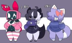 2d amphibian axolotl axolotl_girl cute female shortstack sleepysous tagme