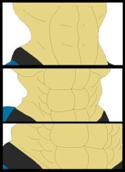 abs inflamusgrow lucario muscular muscular_male pokemon