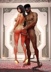 1boy 1girls 3d big_ass big_breasts big_thighs breasts curvaceous curvy curvy_figure female hips male male/female mature mature_female mature_male original original_character original_characters slim_waist straight thejaderabbit thick thick_hips thick_legs thick_thighs thighs voluptuous waist wide_hips
