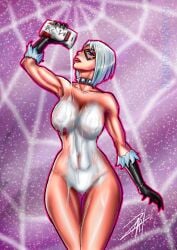 1girls big_ass big_breasts black_cat_(marvel) breasts bust busty chest curvaceous curvy curvy_figure digital_media_(artwork) felicia_hardy female hips hourglass_figure huge_ass huge_breasts kamenkaiser large_ass large_breasts legs light-skinned_female light_skin marvel marvel_comics mature mature_female slim_waist spider-man_(series) thick thick_hips thick_legs thick_thighs thighs voluptuous waist white_hair wide_hips