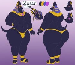 abs anthro ass biceps big_ass large_assmale muscles muscular muscular_arms muscular_legs muscular_male muscular_thighs pecs tail