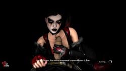 1girl2boys 2boys 2boys1girl 3d 3d_animation 3d_model angry_expression animated bad_end batman batman:_arkham_city batman_(bruce_wayne) batman_beyond bored_expression bouncing_breasts bouncing_on_penis breasts captured captured_hero cowgirl_position dc defeat defeat_sex defeated defeated_hero fellatio female female_dominating female_dominating_male female_domination female_on_top femdom fully_clothed fully_nude game_over half-dressed half_naked handjob hands_on_breasts harleen_quinzel harley_quinn harley_quinn_(arkham) male_bottom malesub oral oral_sex paizuri paizuri_lead_by_female parody rape raped_by_enemy reivoxel reverse_rape robin_(dc) robin_(tim_drake) slap slapping sound sound_effects squeezing_breast squeezing_breasts straddling tagme taunting titjob titjob tits_out vagina vaginal_penetration vaginal_sex video