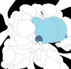 abs biceps breasts female inflamusgrow lugia muscles muscular muscular_arms muscular_female muscular_legs muscular_thighs pokemon pokemon_(species)