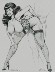 bettie page fan art