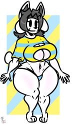 temmie (undertale) fan art