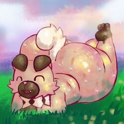 1boy :d anthro ass_bigger_than_head big_ass big_butt bodily_fluids bubble_ass bubble_butt feet furry male